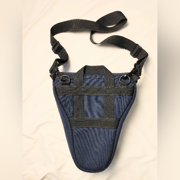 L.L Bean Freeport Maine Leather trim toggles YYK zip camera Fanny pack hip bag - Picture 7 of 13